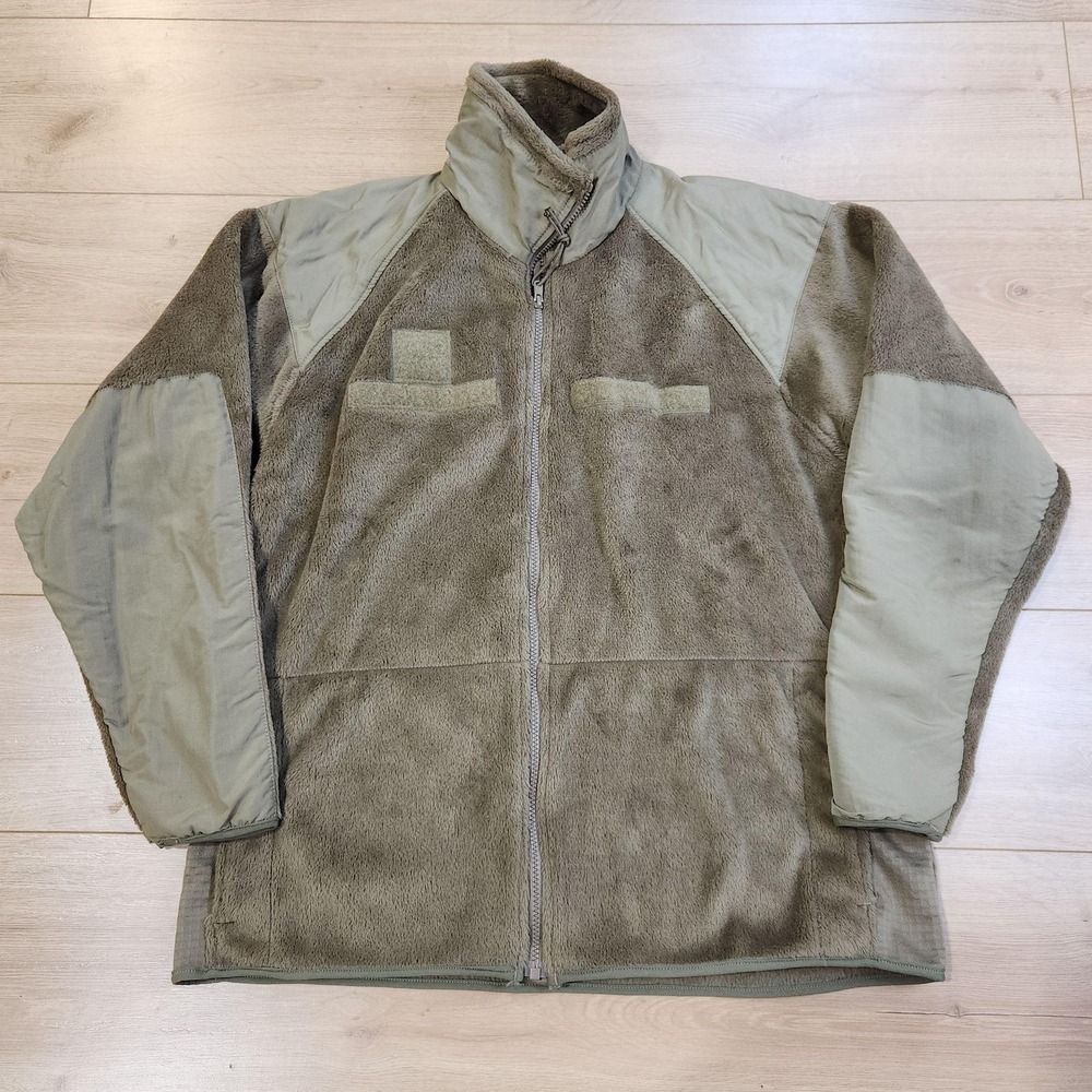 Propper Cold Weather Gen III Jacket Mens Medium Coyote Tan Fleece Zip Military